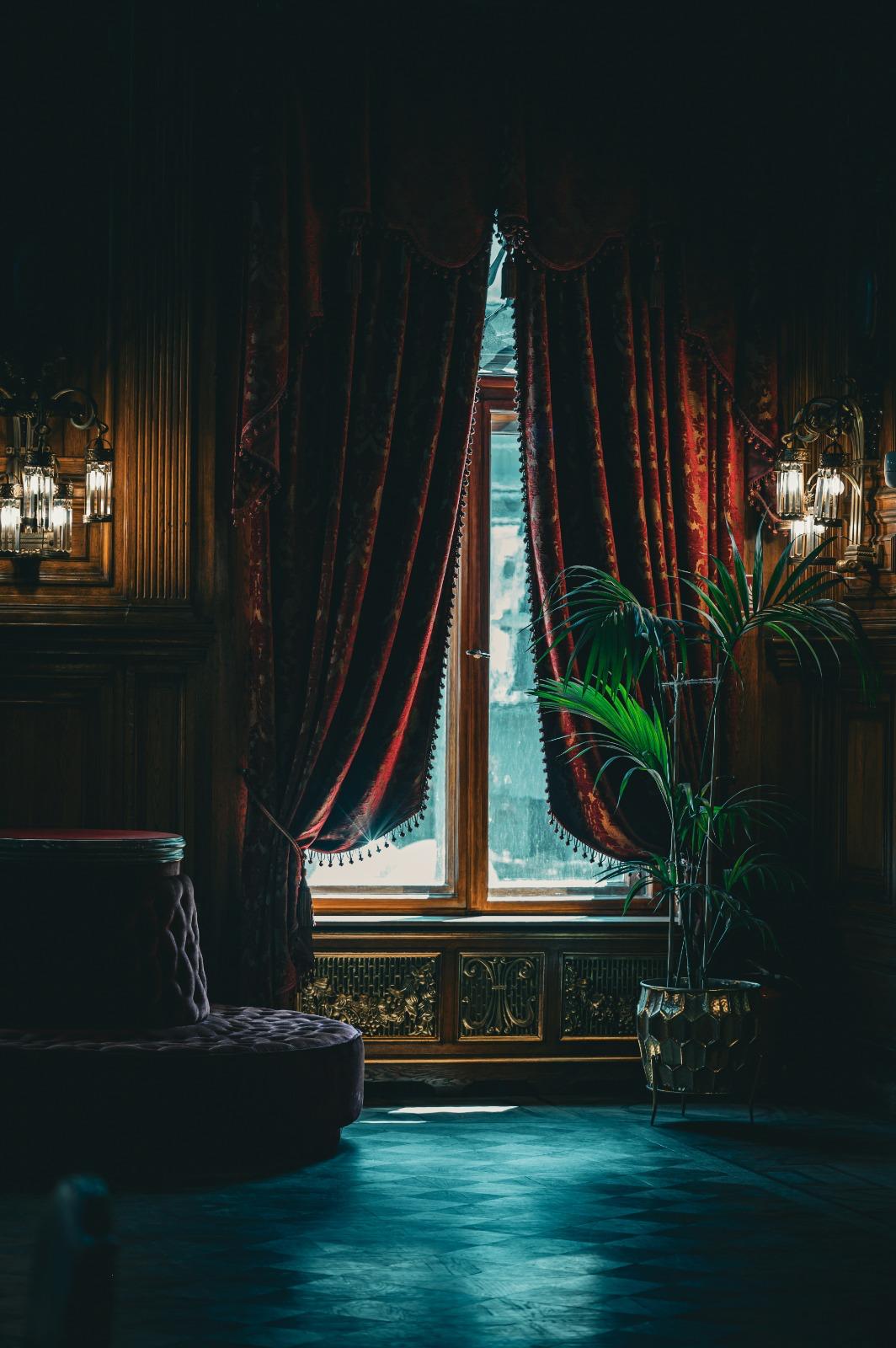 exclusive velvet curtains interior